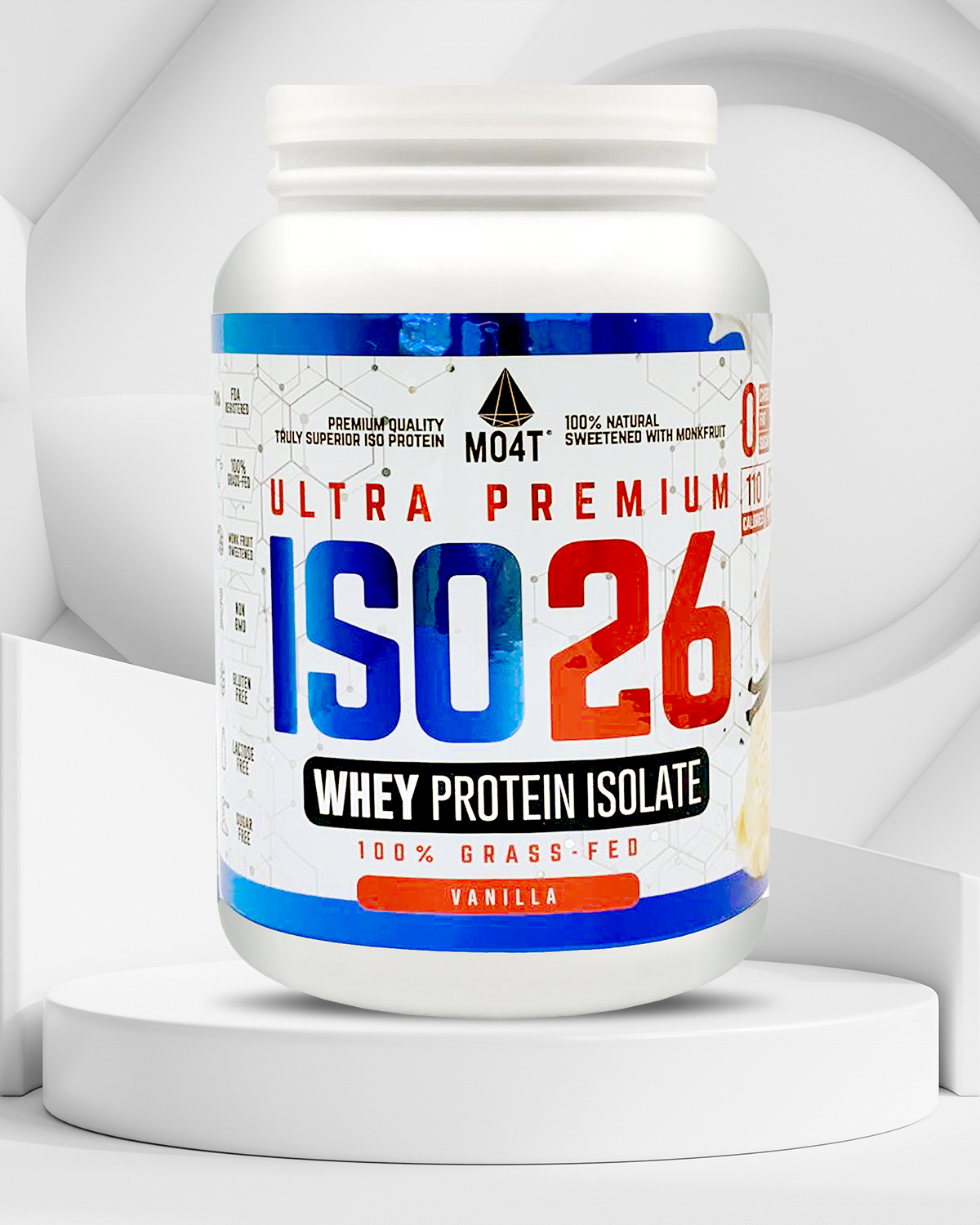 PROTEÍNA ISO26 DE VAINILLA (1.6 libras)