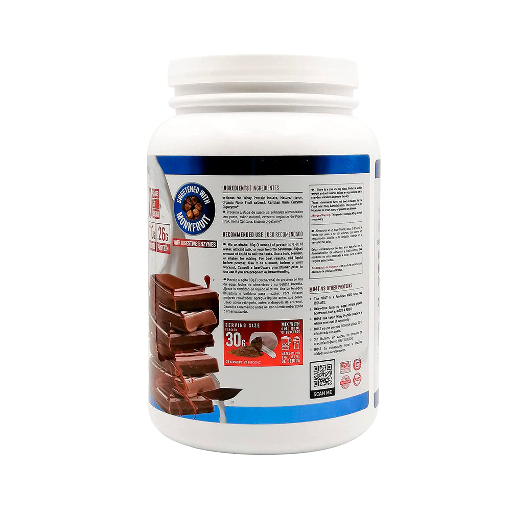 PROTEINA ISO26 (Premium Whey Protein Isolate) - Sabor Chocolate Milk