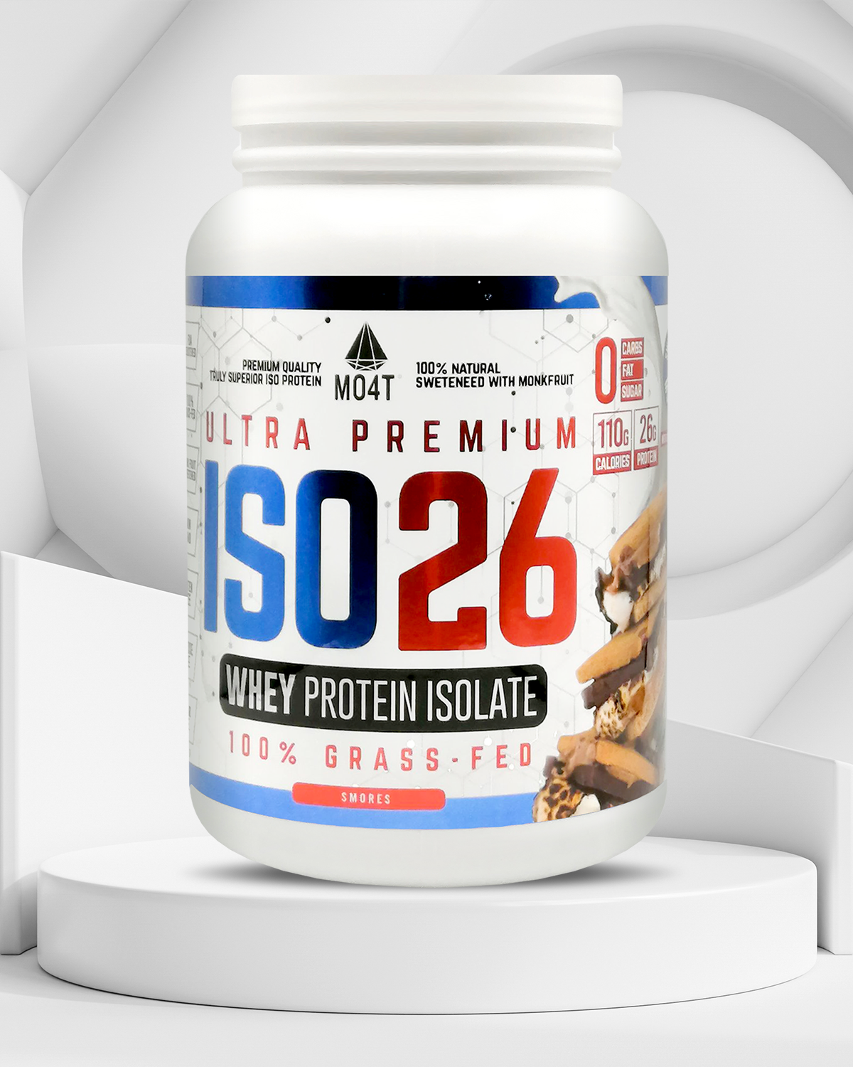 PROTEINA ISO26 DE SMORES (1.6 libras)