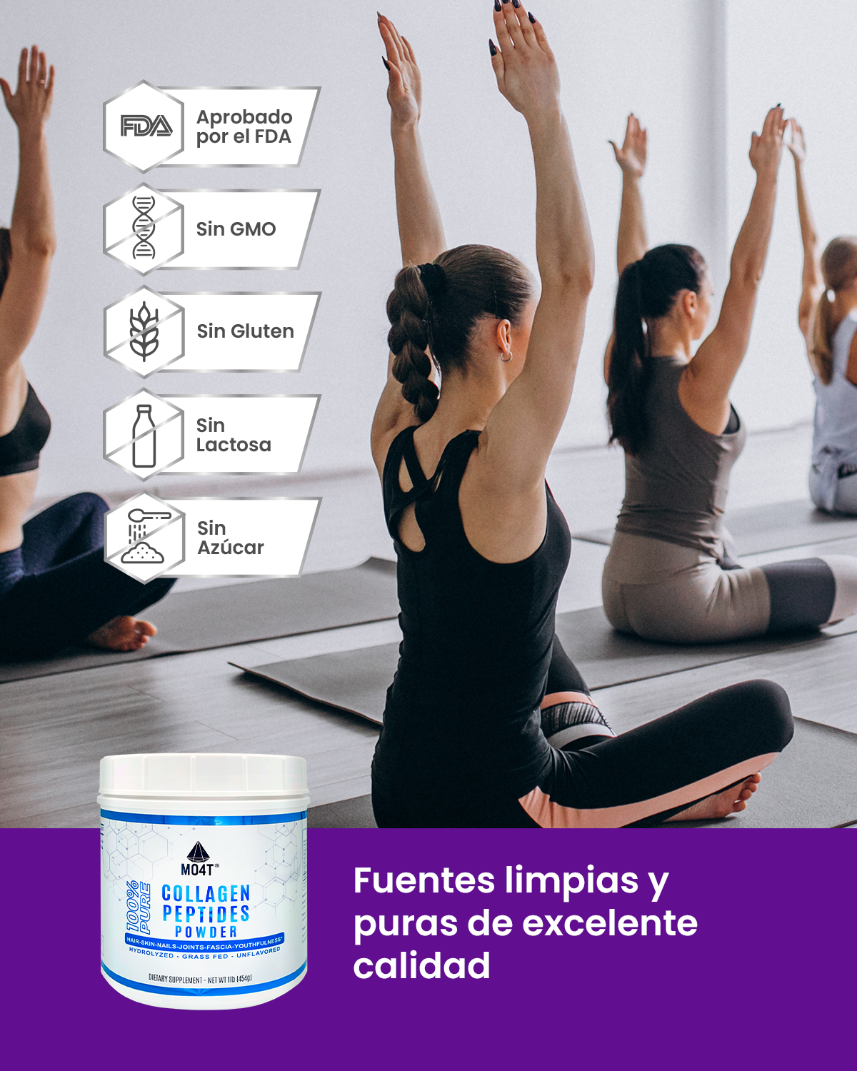 PEPTIDOS DE COLÁGENO HIDROLIZADO - (41 servicios)