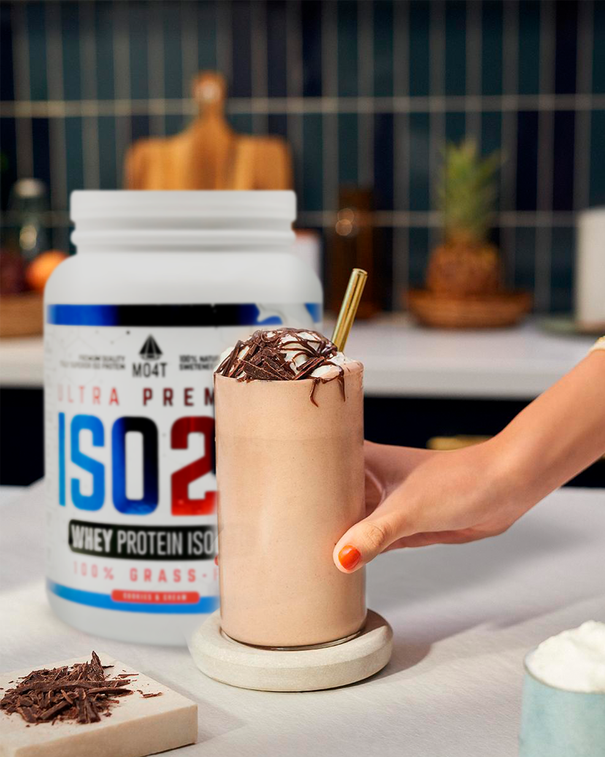 PROTEINA ISO26 (Premium Whey Protein Isolate) - Sabor Chocolate Milk