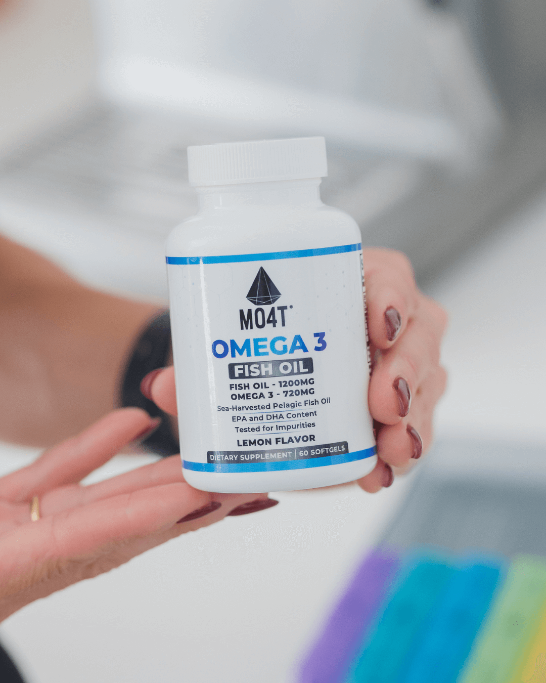 OMEGA 3 with EPA and DHA: For heart, brain and immune system