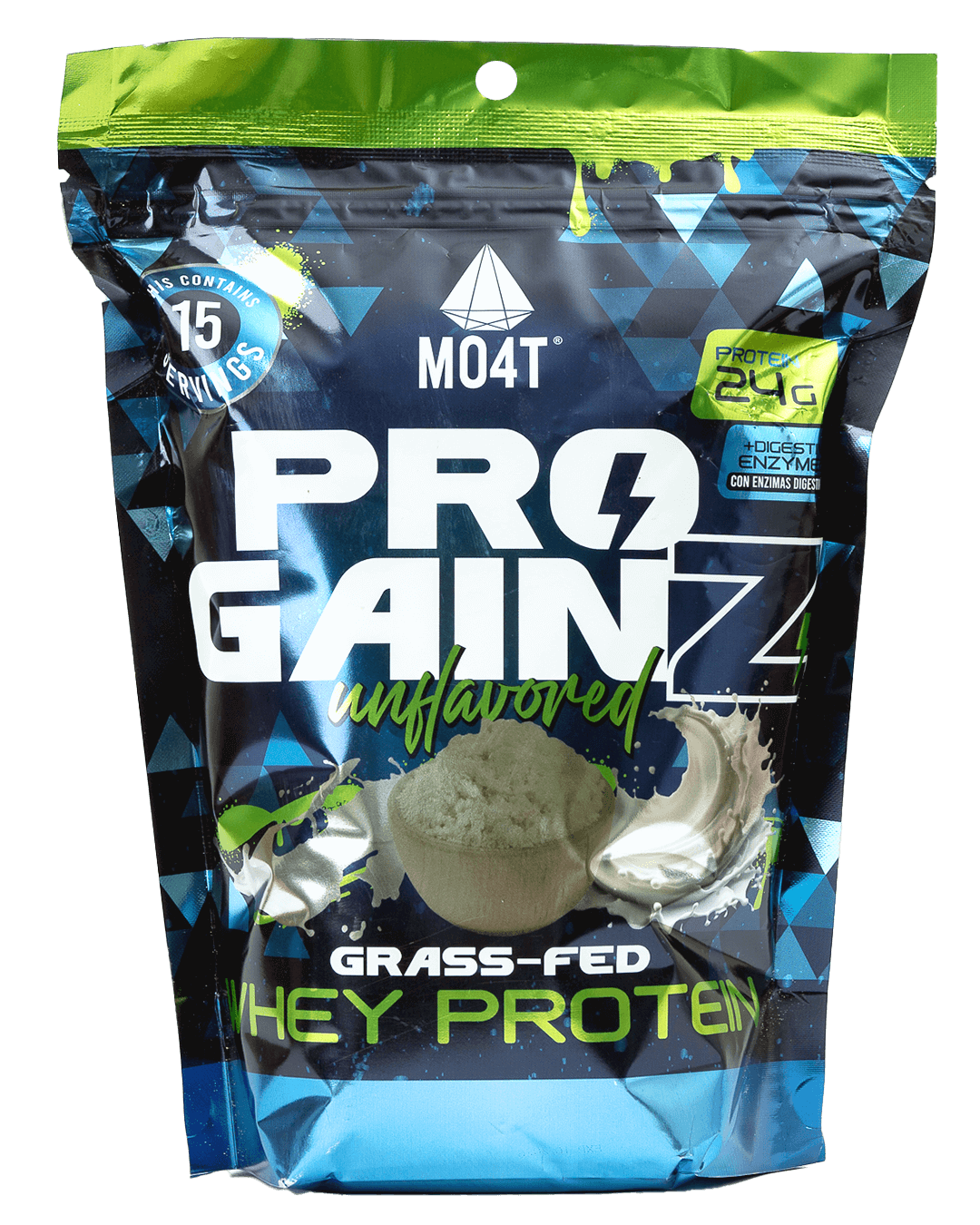ProGainz Whey Protein Unflavored (15 Servings)