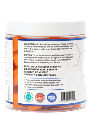 Creatine Monohydrate Gummies (Orange Flavor)