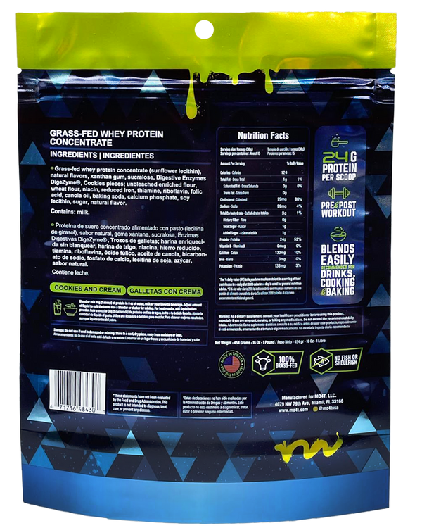 ProGainz Whey Protein Cookies & Cream (15 Servings)