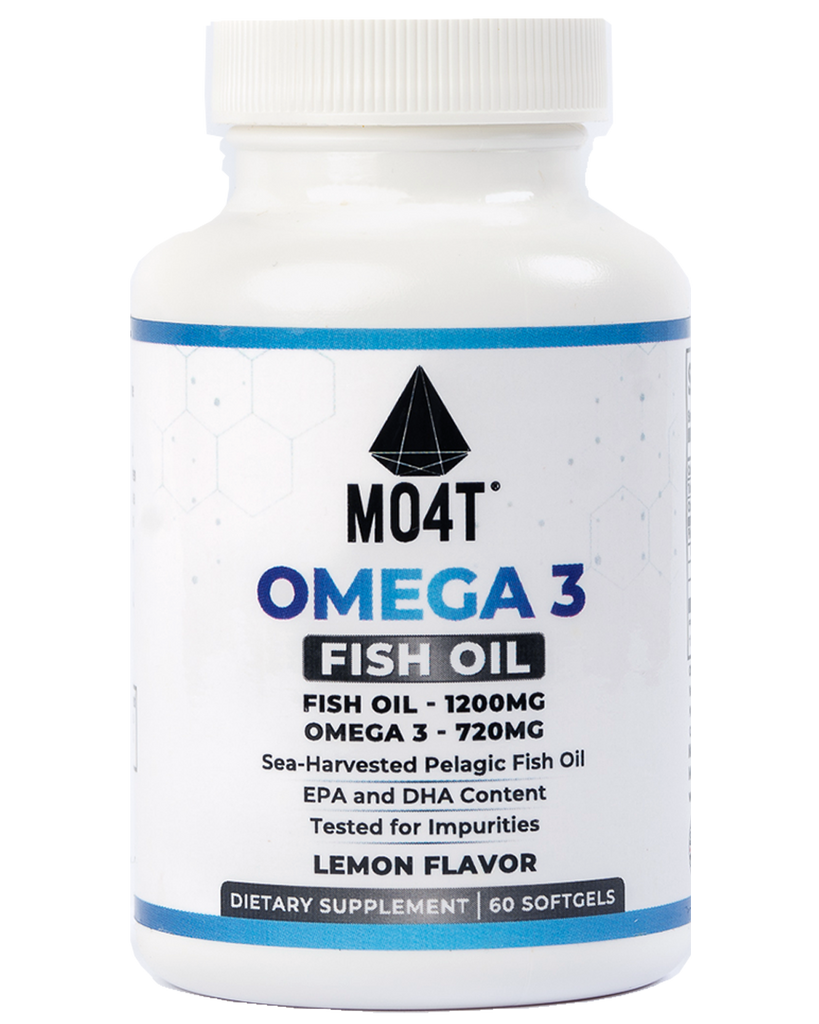 OMEGA 3 with EPA and DHA: For heart, brain and immune system