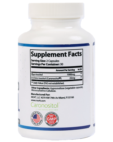 Inositol MYO & D-CHIRO: Hormonal Balance and Ovarian Support