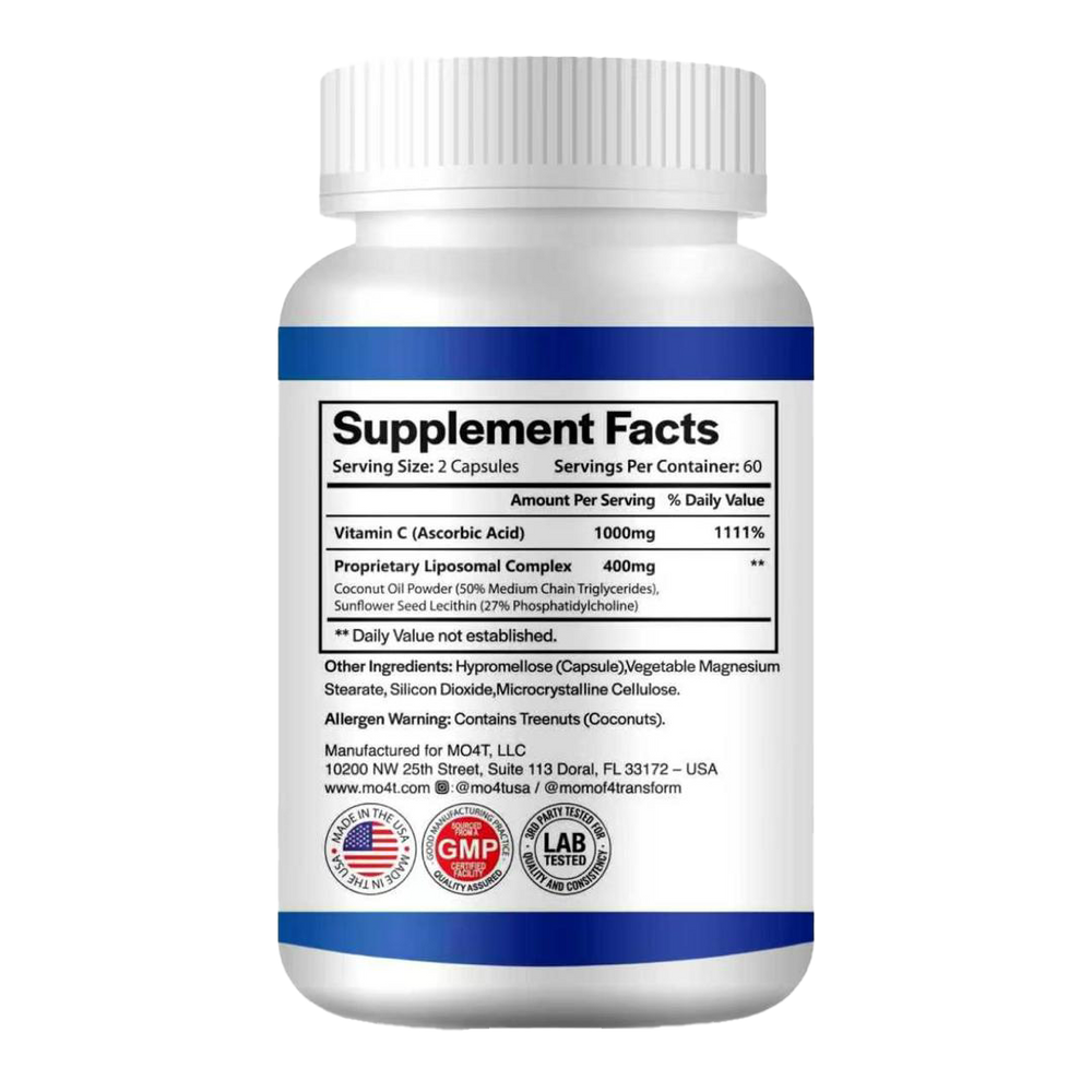 Liposomal Vitamin C — Enhanced Absorption 1000 mg