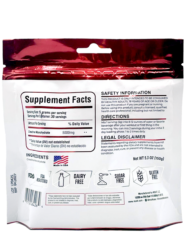 Creatine Monohydrate Micronized Powder