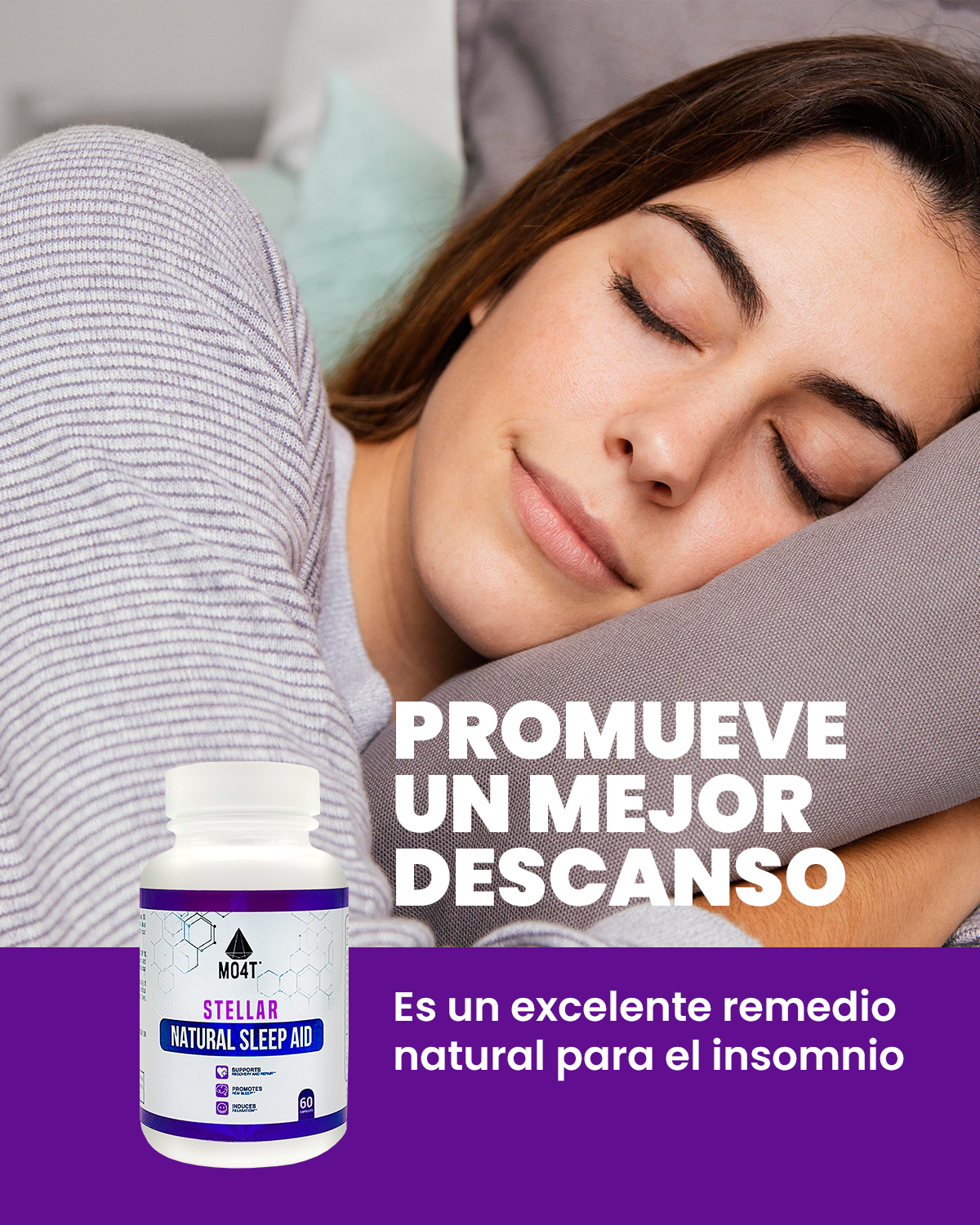 STELLAR MO4T – Recupera tus músculos, Sueño reparador