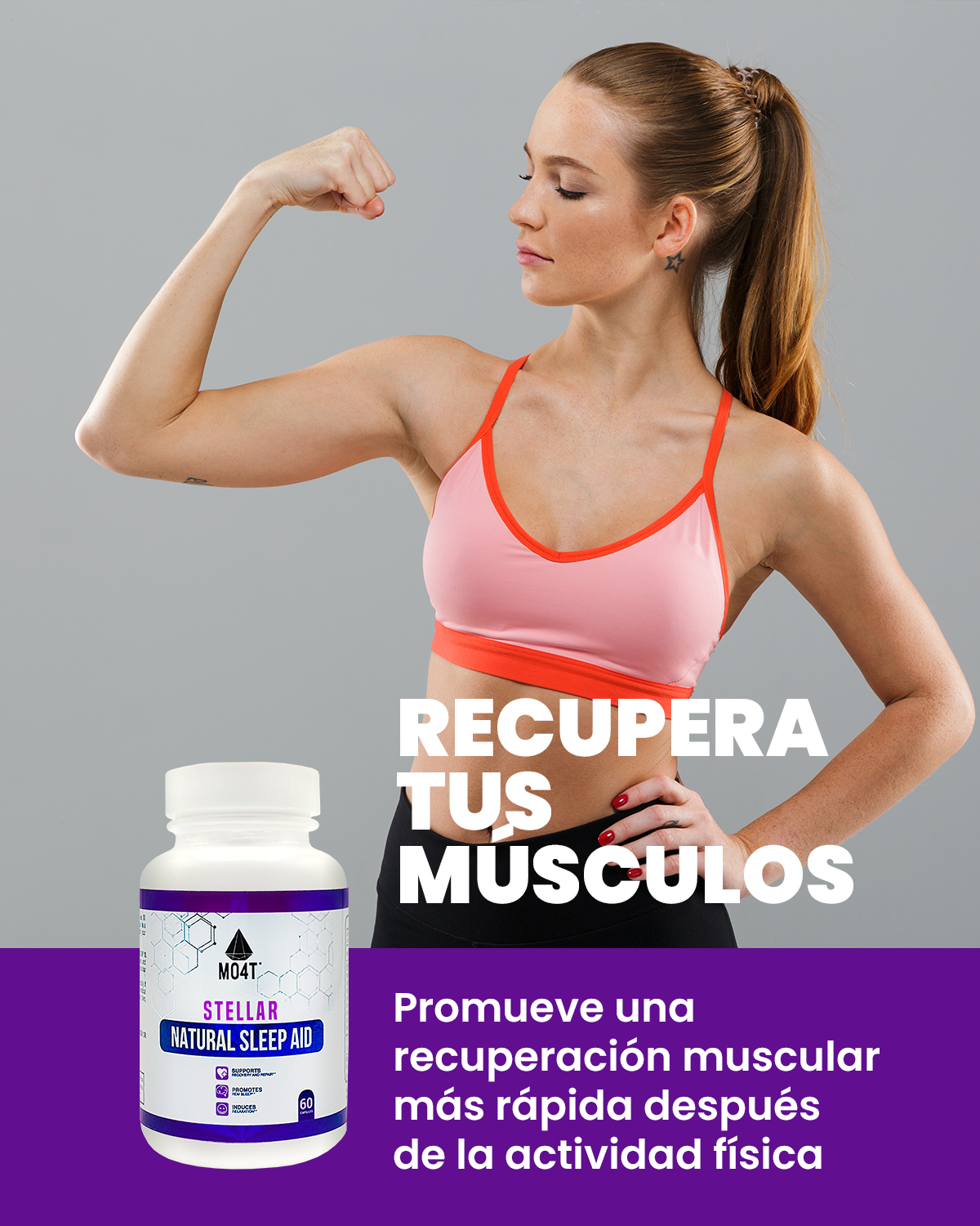 STELLAR MO4T – Recupera tus músculos, Sueño reparador