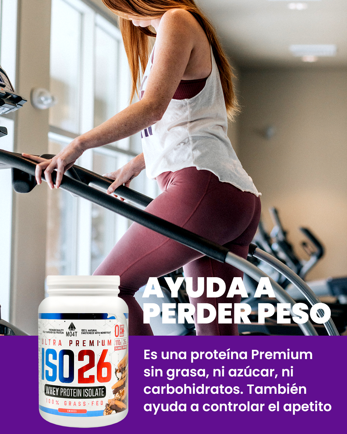 PROTEINA ISO26 (Premium Whey Protein Isolate) - Sabor Smores