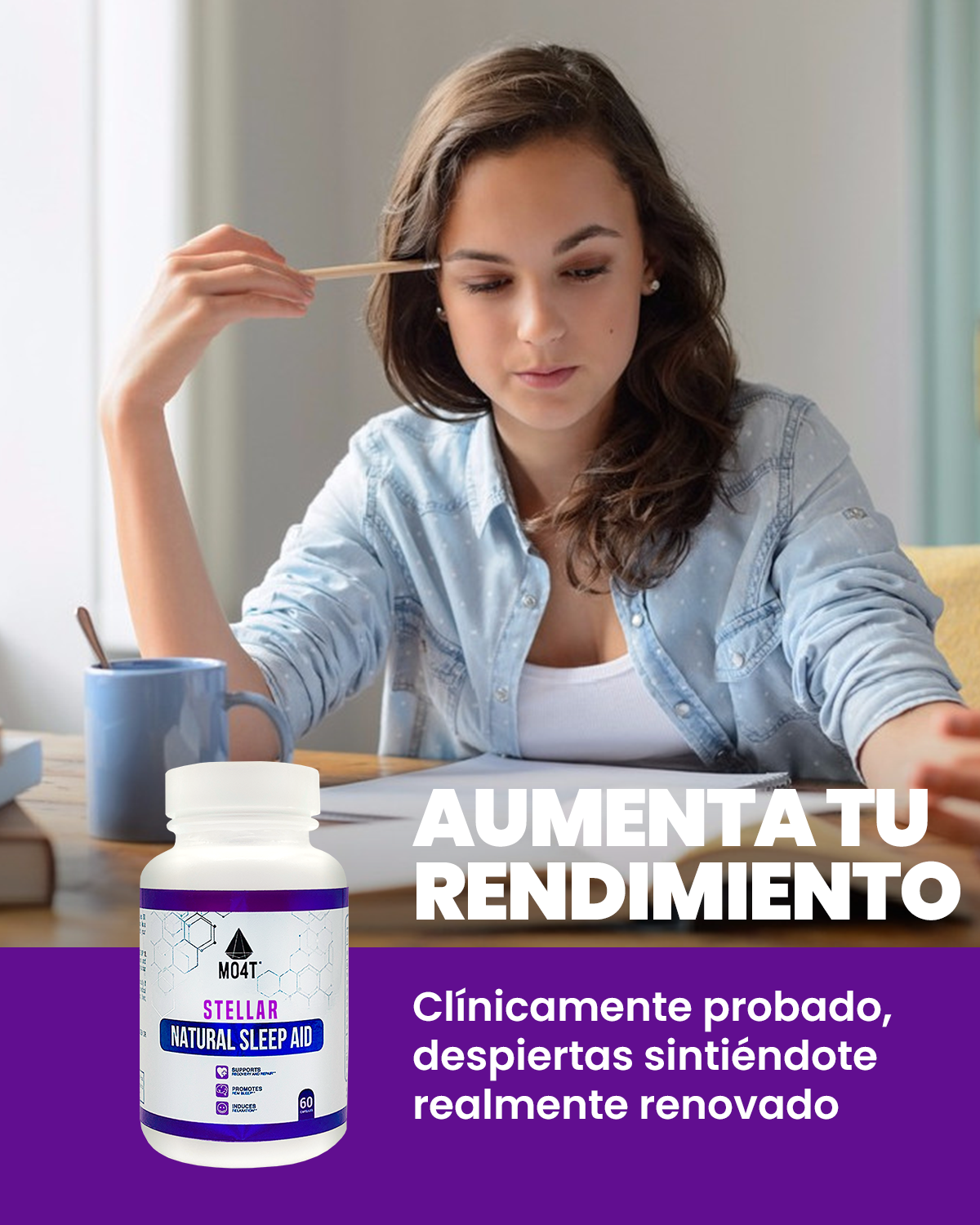 STELLAR MO4T – Recupera tus músculos, Sueño reparador