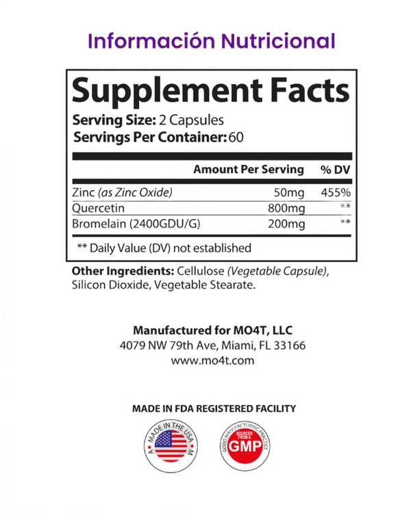 Quercetin: Antioxidant support and immune system health